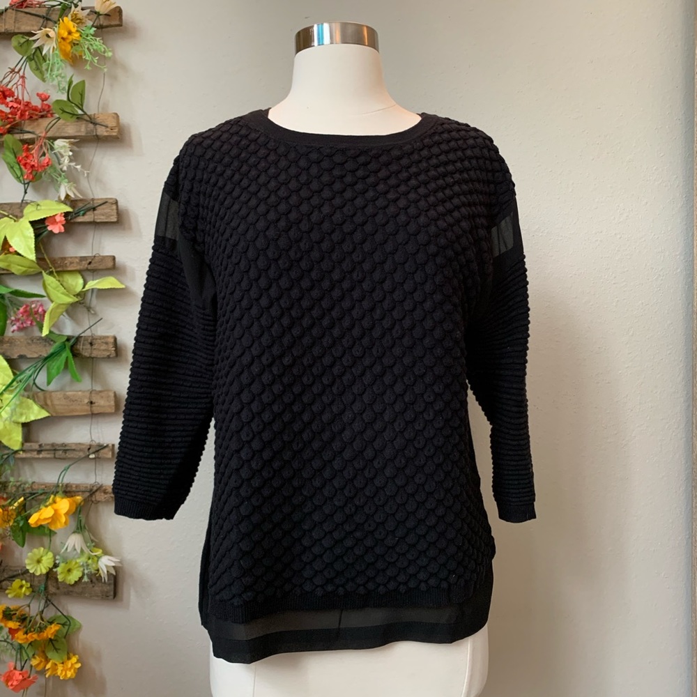 Trouve 3/4 Sleeve Sweater